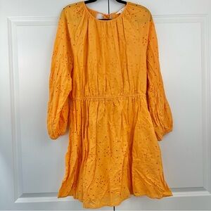 H&M dress size Large cut out back